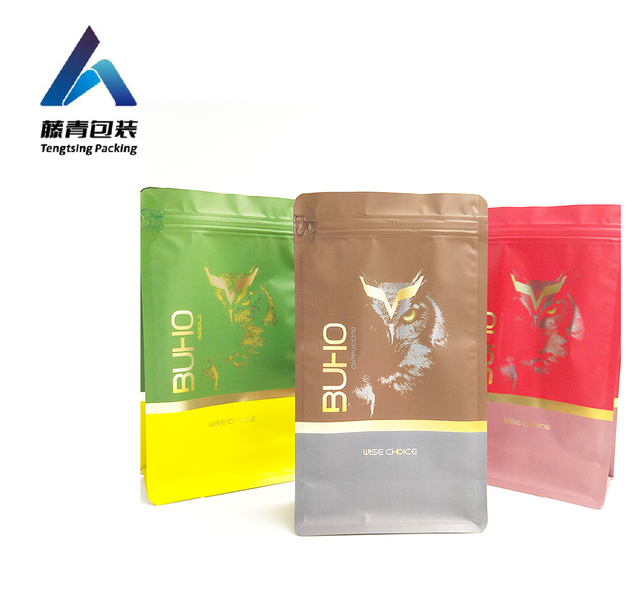 Bolso reciclable de la comida del bolso de caf&eacute; del envase de pl&aacute;stico del sellador de la categor&iacute;a alimenticia del almacenamiento de alimentos del sellado caliente