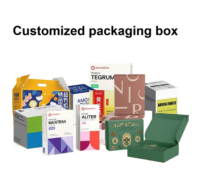 Caja de embalaje cosm&eacute;tica con fondo de hebilla sensorial de alta gama, caja de color de papel individual peque&ntilde;a personalizada, grado alimenticio