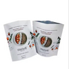 Impression personnalis&eacute;e Soft Touch Stand up ma&iuml;s lin organique l&eacute;gumes graines de chia sac d'emballage en plastique recyclable