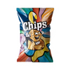 Bolsa de almohada a precio de f&aacute;brica, bolsa de embalaje de patatas fritas de pl&aacute;stico laminado con papel de aluminio con logotipo personalizado