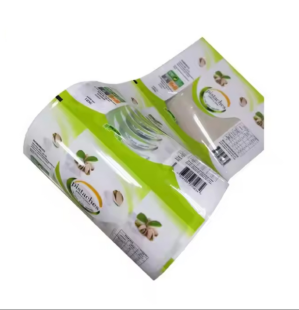 Film en rouleau/film en aluminium imprim&eacute; pour emballage alimentaire en plastique, film en rouleau lamin&eacute;/personnalis&eacute;, r&eacute;sistant &agrave; l'humidit&eacute;, doux et opaque